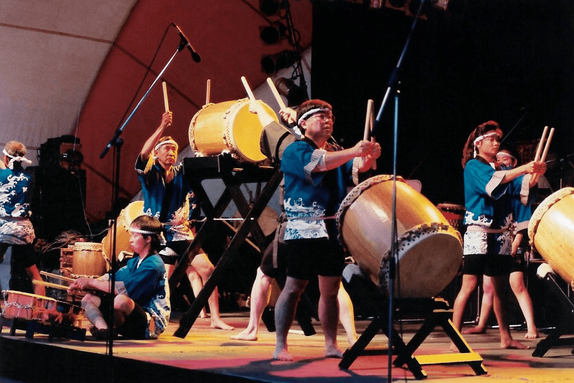 Oto-Wa Taiko in 1992